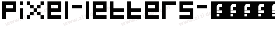 pixel-letters字体转换