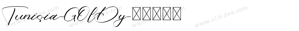 Tunisia-GOlDy字体转换