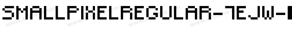 SmallPixelRegular-7Ejw字体转换