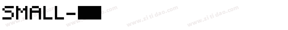 small字体转换