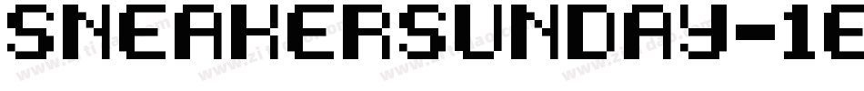 Sneakersunday-1emg字体转换