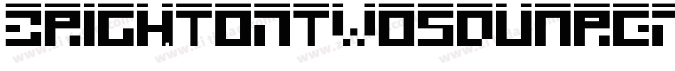 BrightontwoSquareNbp-wvB8字体转换