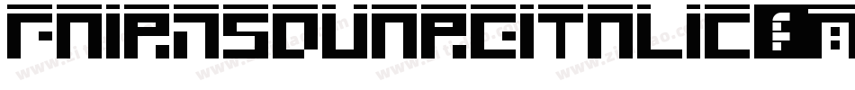 FairNSquareItalic-MBWY字体转换