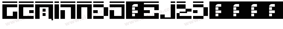 Gemina3D-BJ23字体转换