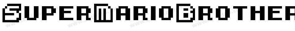 SuperMarioBrothers-4nmp字体转换