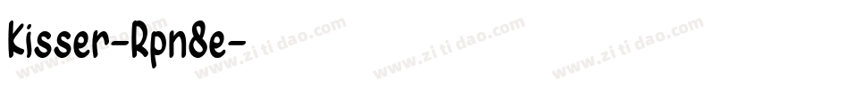 Kisser-Rpn8e字体转换