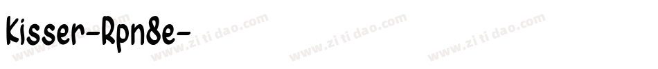 Kisser-Rpn8e字体转换