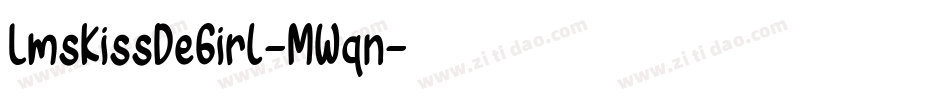 LmsKissDeGirl-MWqn字体转换