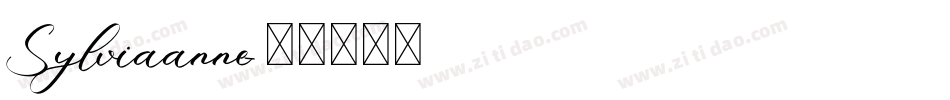 Sylviaanne字体转换