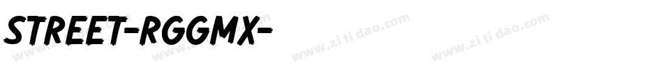 Street-rggmx字体转换