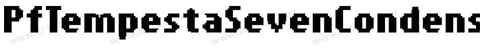 PfTempestaSevenCondensed-dlAV字体转换