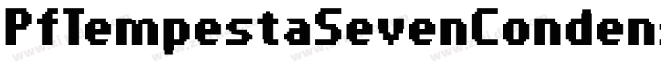 PfTempestaSevenCondensed-dlAV字体转换
