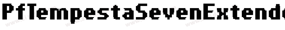 PfTempestaSevenExtended-LKa5字体转换