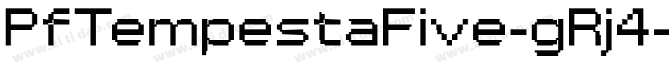 PfTempestaFive-gRj4字体转换