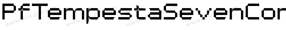 PfTempestaSevenCondensed-dlAV字体转换