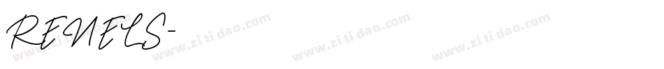 RENELS字体转换