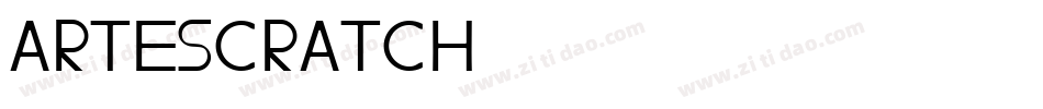 Artescratch字体转换