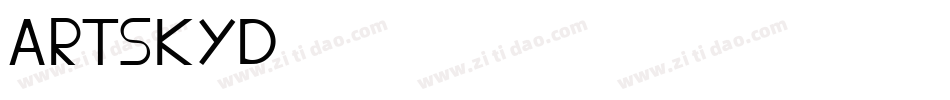 artskyd字体转换