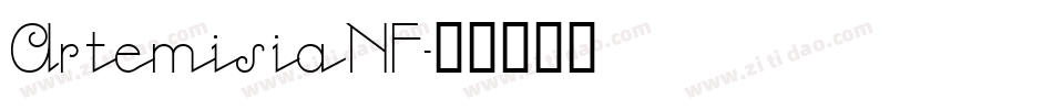ArtemisiaNF字体转换