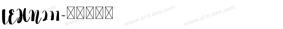 LEHN271字体转换