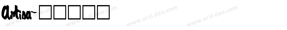 Artisa字体转换