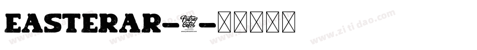 EASTERAR-1字体转换