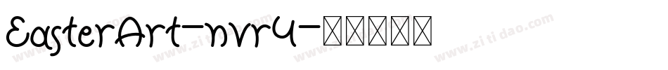 EasterArt-nvr4字体转换