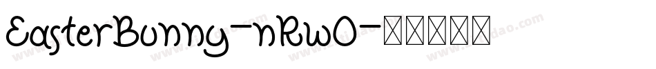 EasterBunny-nRw0字体转换