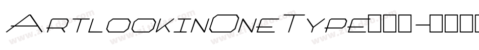 ArtlookinOneType手机版字体转换