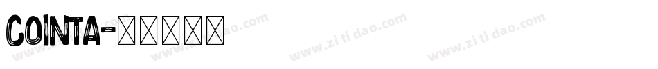 Cointa字体转换