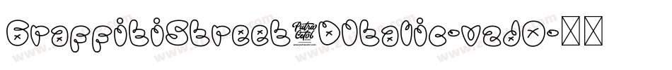 GraffitiStreet3DItalic-vzdO字体转换