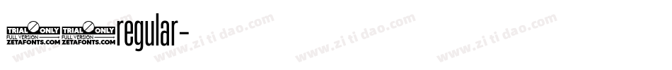 24regular字体转换