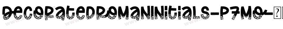 DecoratedRomanInitials-p7mO字体转换