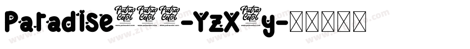 Paradise886-YzX4y字体转换