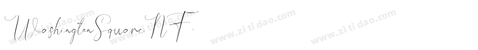 WashingtonSquareNF字体转换