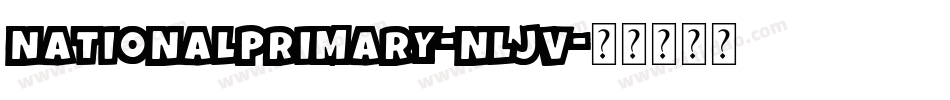 NationalPrimary-nLjV字体转换