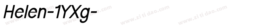 Helen-1YXg字体转换