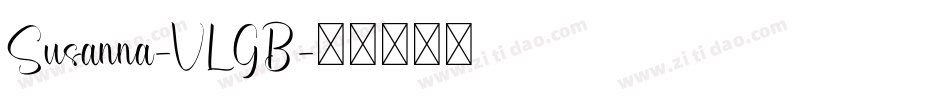 Susanna-VLGB字体转换