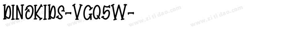 Dinokids-VGq5w字体转换