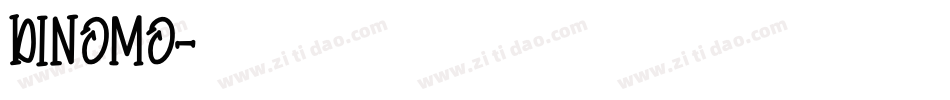Dinomo字体转换