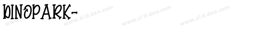 Dinopark字体转换