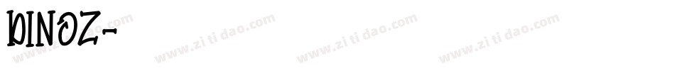 Dinoz字体转换