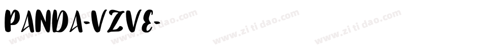 Panda-vZVE字体转换