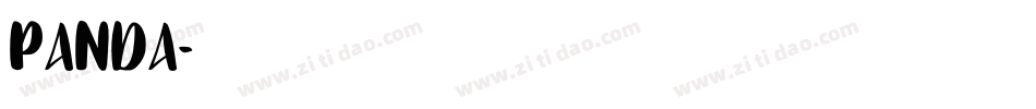 Panda字体转换