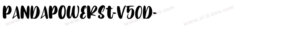 PandaPowerSt-v50D字体转换