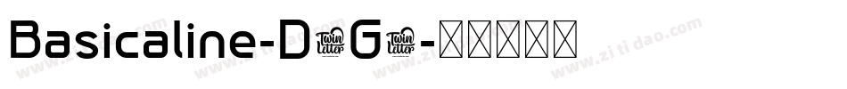 Basicaline-D5G1字体转换 Basicaline-D5G1字体转换