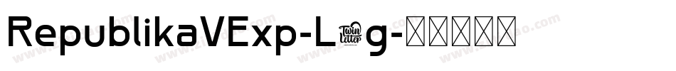 RepublikaVExp-L5g字体转换