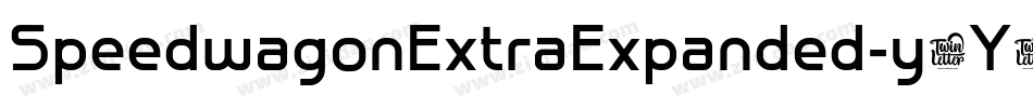 SpeedwagonExtraExpanded-y9Y5字体转换 SpeedwagonExtraExpanded-y9Y5字体转换