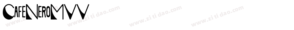 CafeNeroM54-V86V字体转换