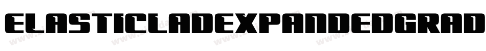 ElasticLadExpandedGradient-vmg89字体转换 ElasticLadExpandedGradient-vmg89字体转换